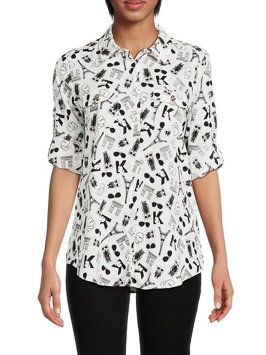 Blusa Americana Karl Lagerfeld